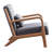 Cashel 25.78" Wide Mid Century Upholstered Accent Chair with an Extra Pillow(Set of 3)-112499122