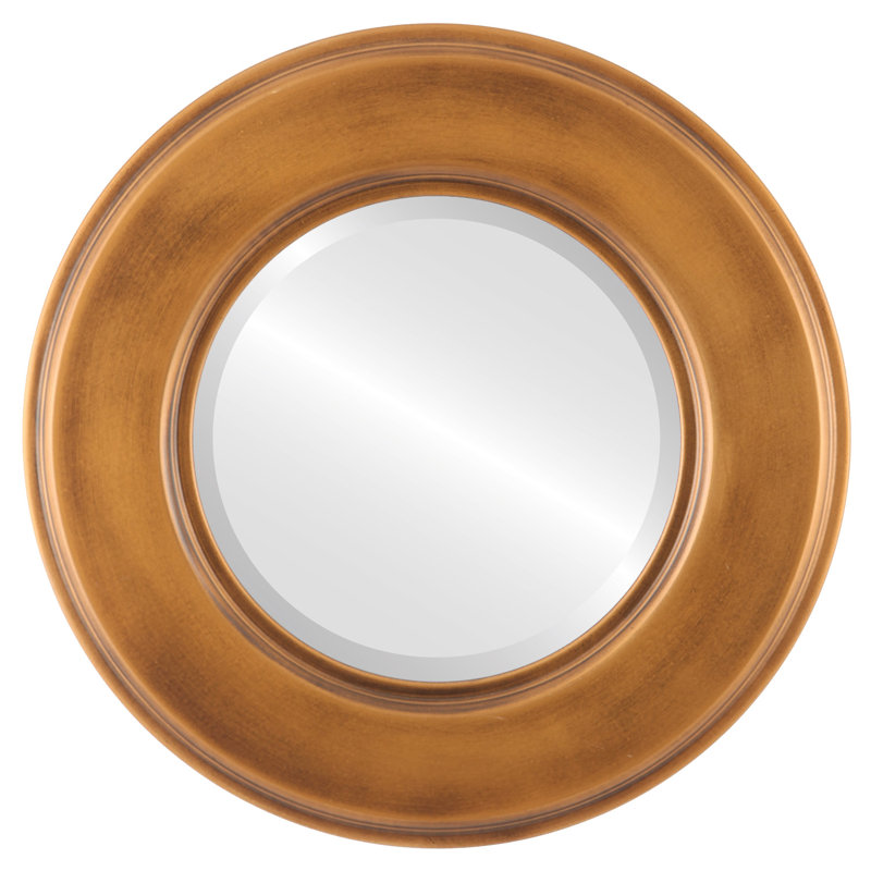 Woodley Round Mirror, 25" x 25"