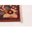 Tapis rouge anadol noué à la main de conception unique 4 pi 1 po x 6 pi 2 po