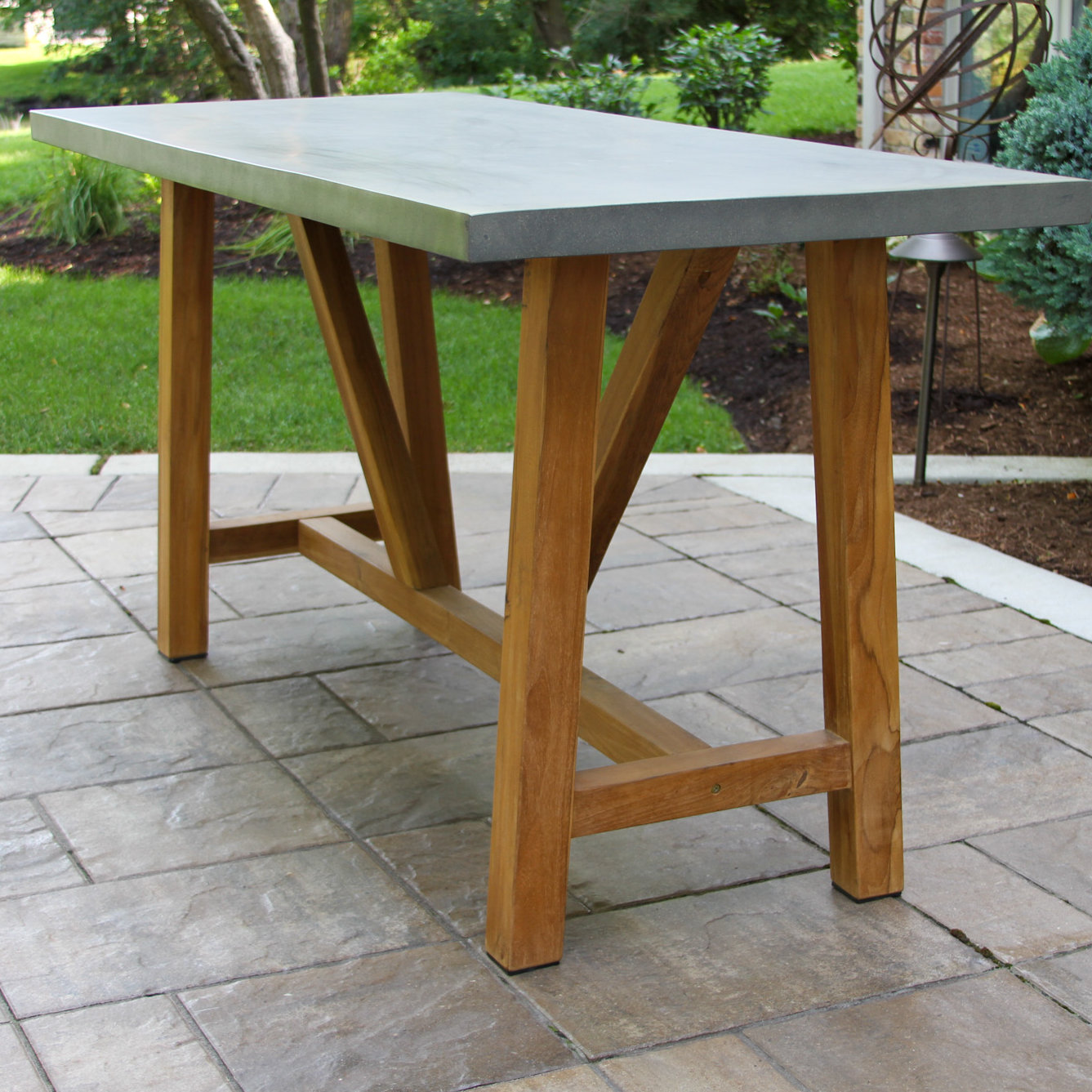 Nicole 70" Patio Dining Table