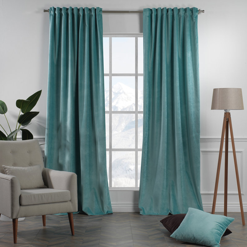 Decorative Double Panel in Matt, Extra Wide X Extra Long, L 52 po x L 63 po, 39 - vert bleuâtre
