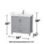 Sheffield 30" Bathroom Vanity Set with 24" Mirror-59388300-86050361-134394570