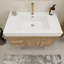 Ensemble de meuble-lavabo simple mural 35,4 "-70381331