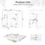 Meuble-lavabo moderne 20 "avec lavabo-1317303056