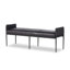 Brickel Leather Storage Bench