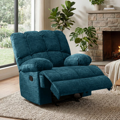 Fauteuil inclinable manuel oscillant de 42,9 po Batholo