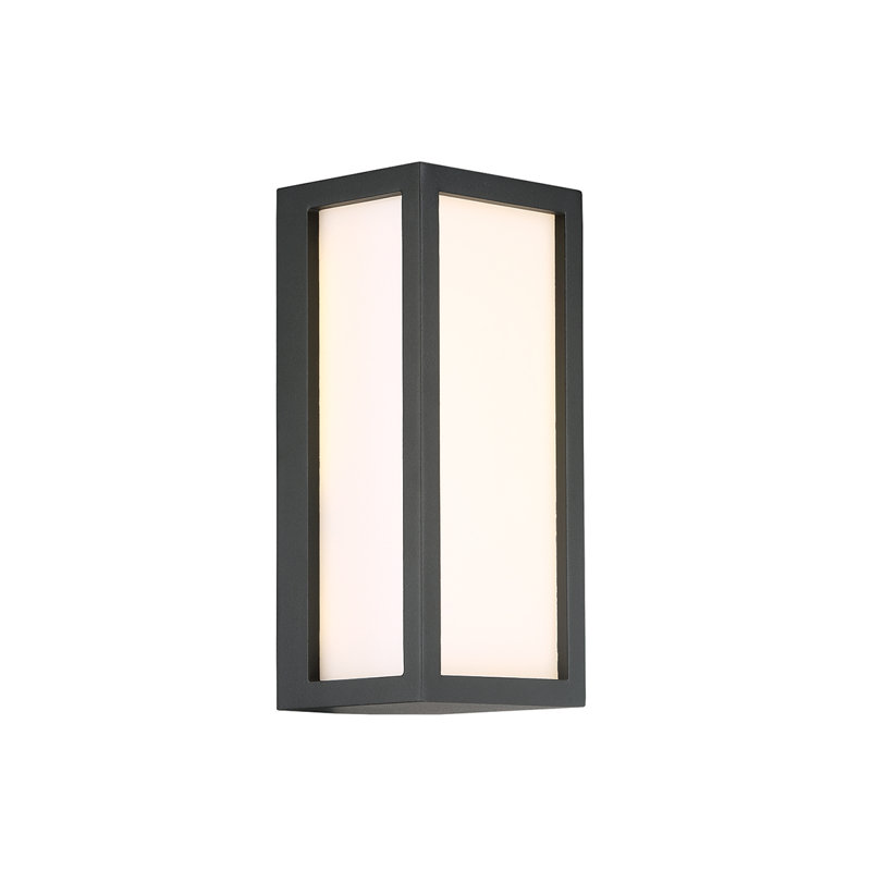 Integrated LED Metal Deck Light, Graphite Gray