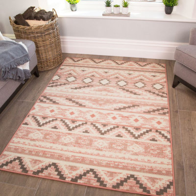 Louvenia Geometric Area Rug