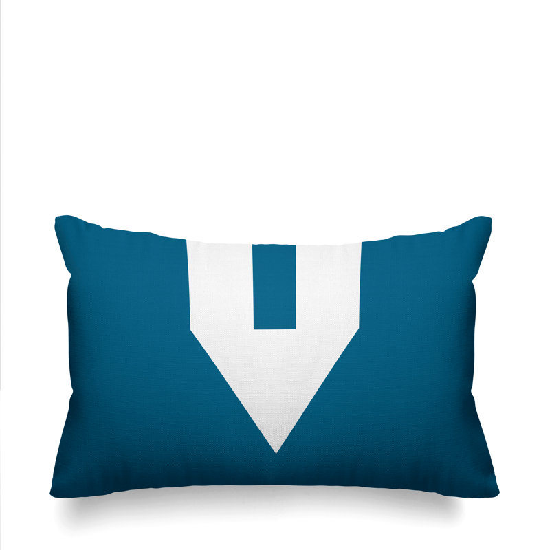 Coussin lombaire intérieur / extérieur Luella, Turquoise