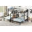 Metal Twin Over Twin & Twin Bunk Bed-1715767249