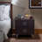 Elms Espresso Finish Accent Table, Table