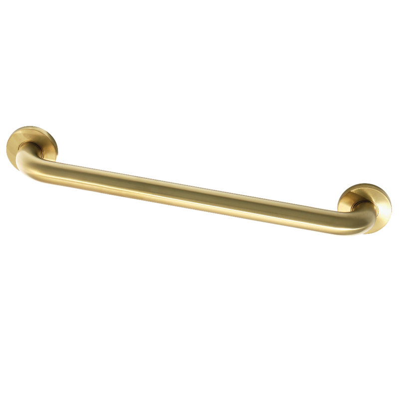 Barre d'appui de 1-1 / 4 po Kingston Brass Meridian, l 26,81 po, Laiton brossé