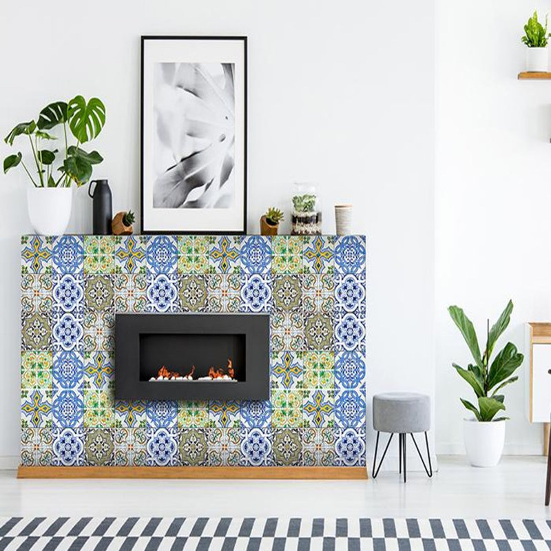 Carrelage mosaïque en vinyle Cana, H 7 po x l 7 po x P 0,1 po
