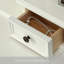 Meuble-lavabo rétro en bois massif