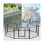 Parc pour chien 8 panneaux pliable en métal pour l'intérieur et l'extérieur avec clôture 32 pouces de hauteur-51152437-130699874