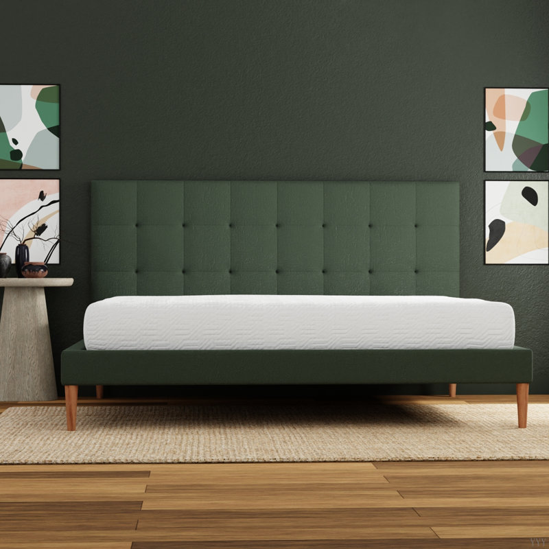 Matelas en mousse viscoélastique gélifiée 8 "Essentials, 8'', Simple extra long