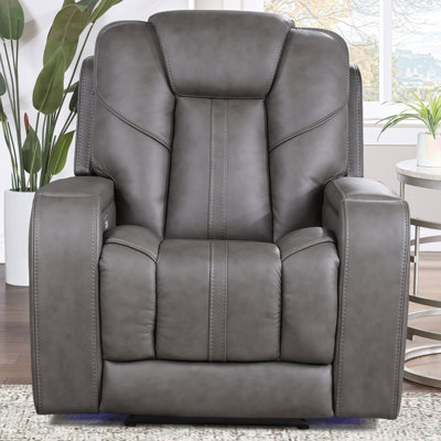 Wachter Triple-Power Leather Theater Recliner