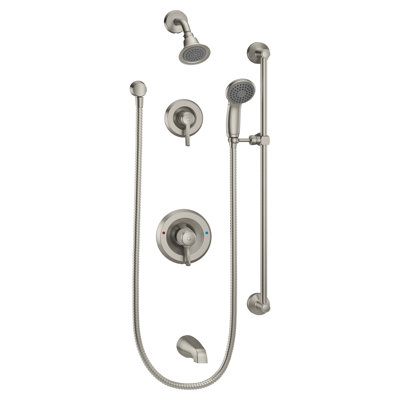 Robinet de douche commercial complet M-Dura