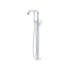Modern 1-Hole Floor Mount Tub Filler Trim-1125135854