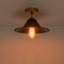 Plafonnier semi-encastré 1 lumière 12 po