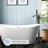 Floor Freestanding Tub Filler with Diverter