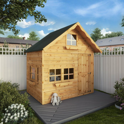 Mercia Double Storey Swiss Cottage Playhouse