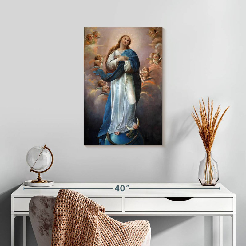 Adella Virgin Mary, 24" H x 16" W
