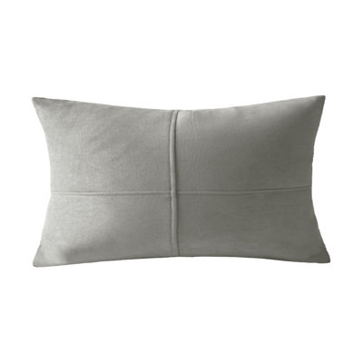 (Covers Only) Set of 2 Rectangular Equal Sections Throw Pillow Covers