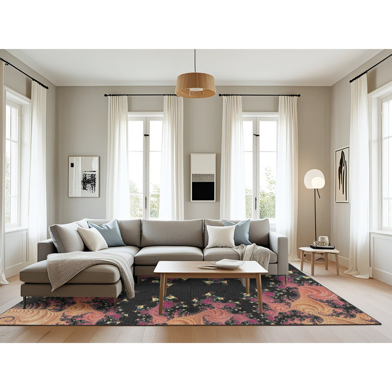 Tapis noir, Rectangle 8 pi x 12 pi