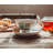 Ceramic Teacup and Saucer