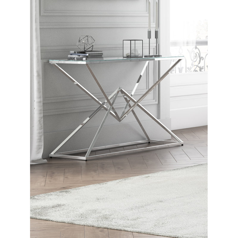 Avalei 120Cm Glass Console Table