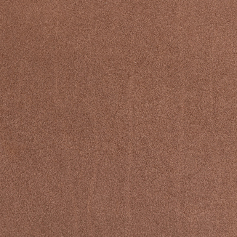 Trenton Pillow Cover, Nubuck Tobacco, Square 22"