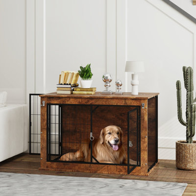 Furniture Style Crate with 2 Doors