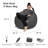 Bean Bag Chair - Shredded Foam Filled Round Pouf Chair - Plush, Ultra Soft Memory Foam Filled Bean Bag Chair with Microsuede Cover - Stuffed Foam Filled Furniture and Accessories for Dorm Room-2121120481-2065592691