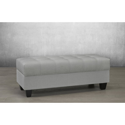 Banc de rangement rembourré Alastair