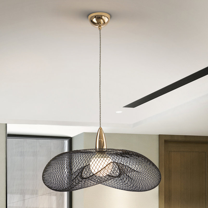 Sousanna 1 - Light Pendant, Black, Gold