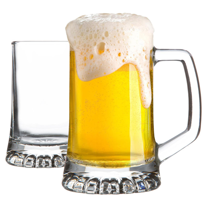 290ml Glass Beer Mug Set, 270ml