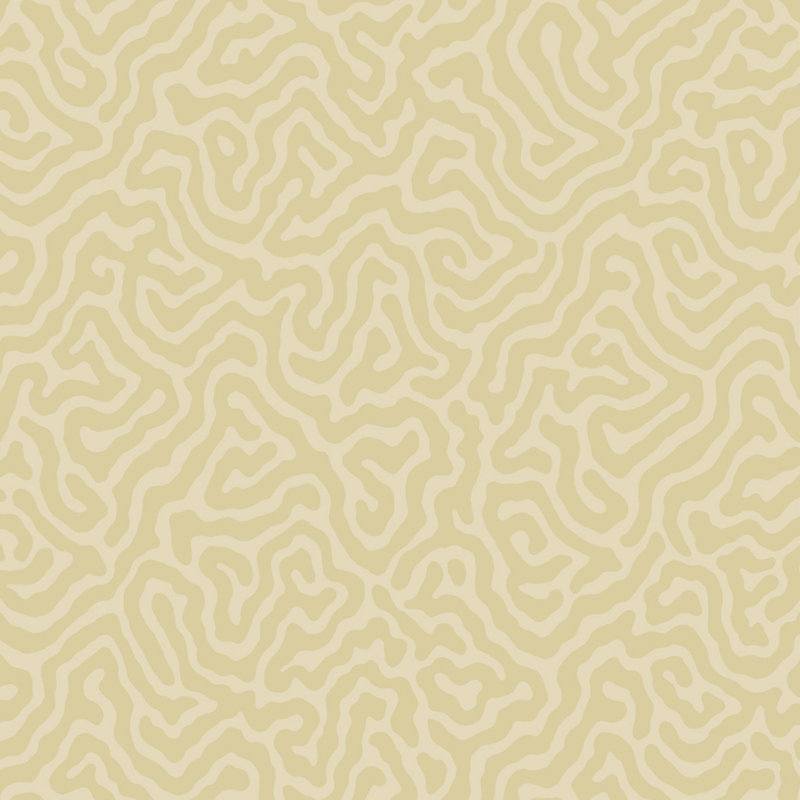 Landscape Plains Abstract Wallpaper Roll, Cream