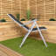 Foldable Outdoor Patio Dining Armchair-108808854