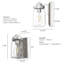 Applique murale en aluminium Devon Park-86178598