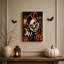 Art sur toile orange et noir-1541343709