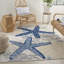 Tapis bleu Newton-646800878