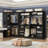 72"-108"Closet System With Drawers And Rods-1181748212