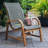 Nimes 2-Person Teak Outdoor Seating Group