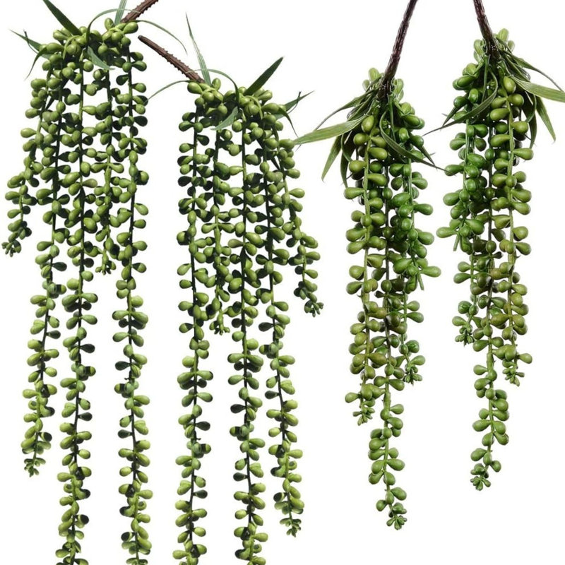 Ensemble de 4 perles artificielles à suspendre Burros Tail