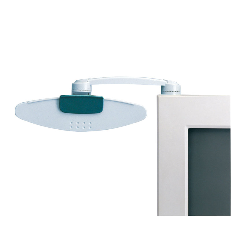 Aidata White Adjustable Monitor Copy Clip