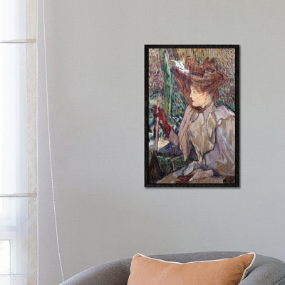 Honorine Platzer, 1891 by Henri de Toulouse-Lautrec - 1 Piece Wall Art on Canvas