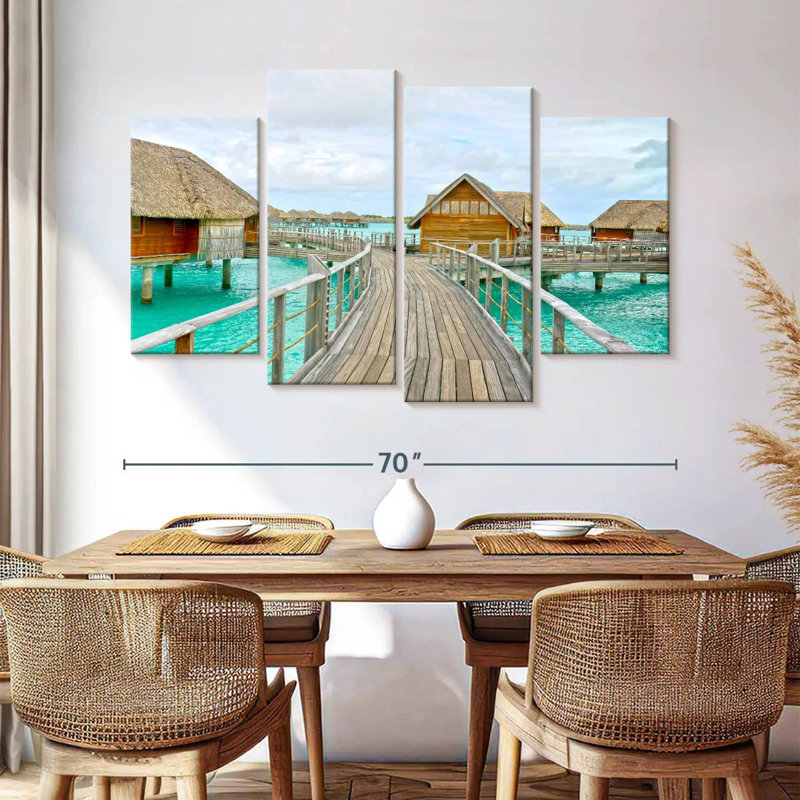 Bungalow Aletra Bora Bora Island, H 42 po x l 68 po