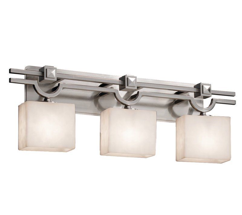 Brey 3 - Light Dimmable Vanity Light, Brushed Nickel