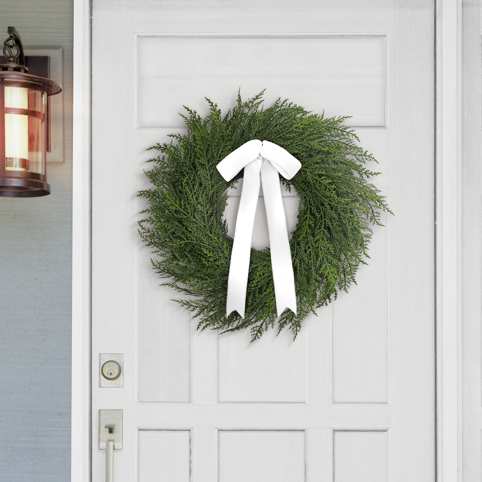 5" Front Door Christmas Wreath